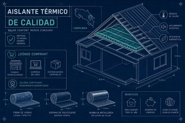 Donde Comprar Aislante Térmico de Calidad en Costa Rica